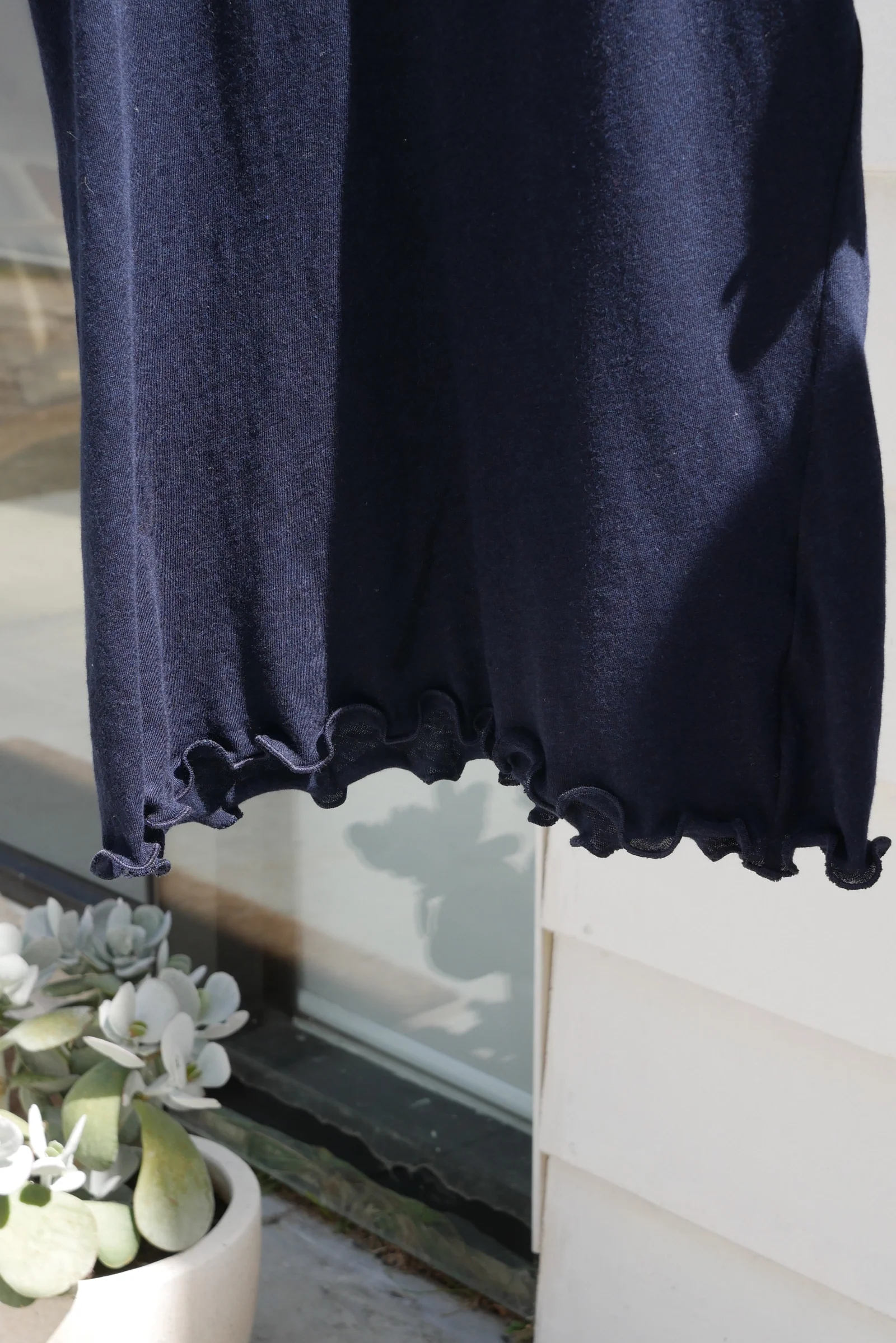 Organic Cotton Light Tee | Navy