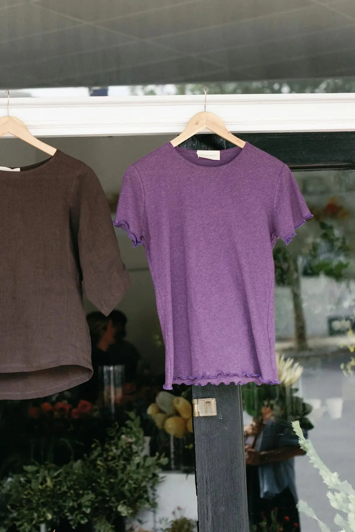 Organic Cotton Light Tee | Purple
