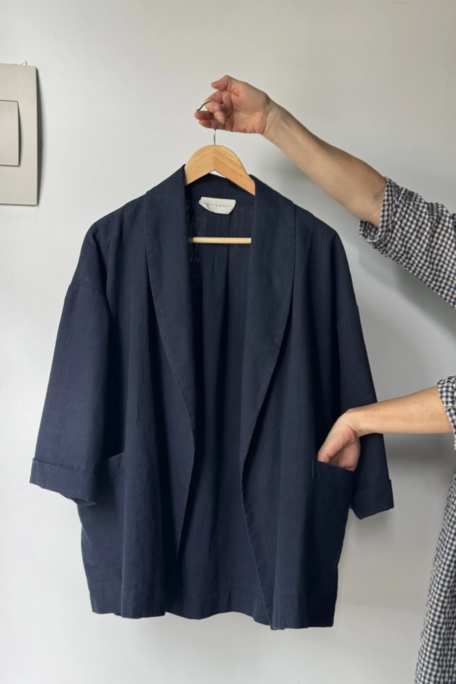 Raised Jacket | Indigo