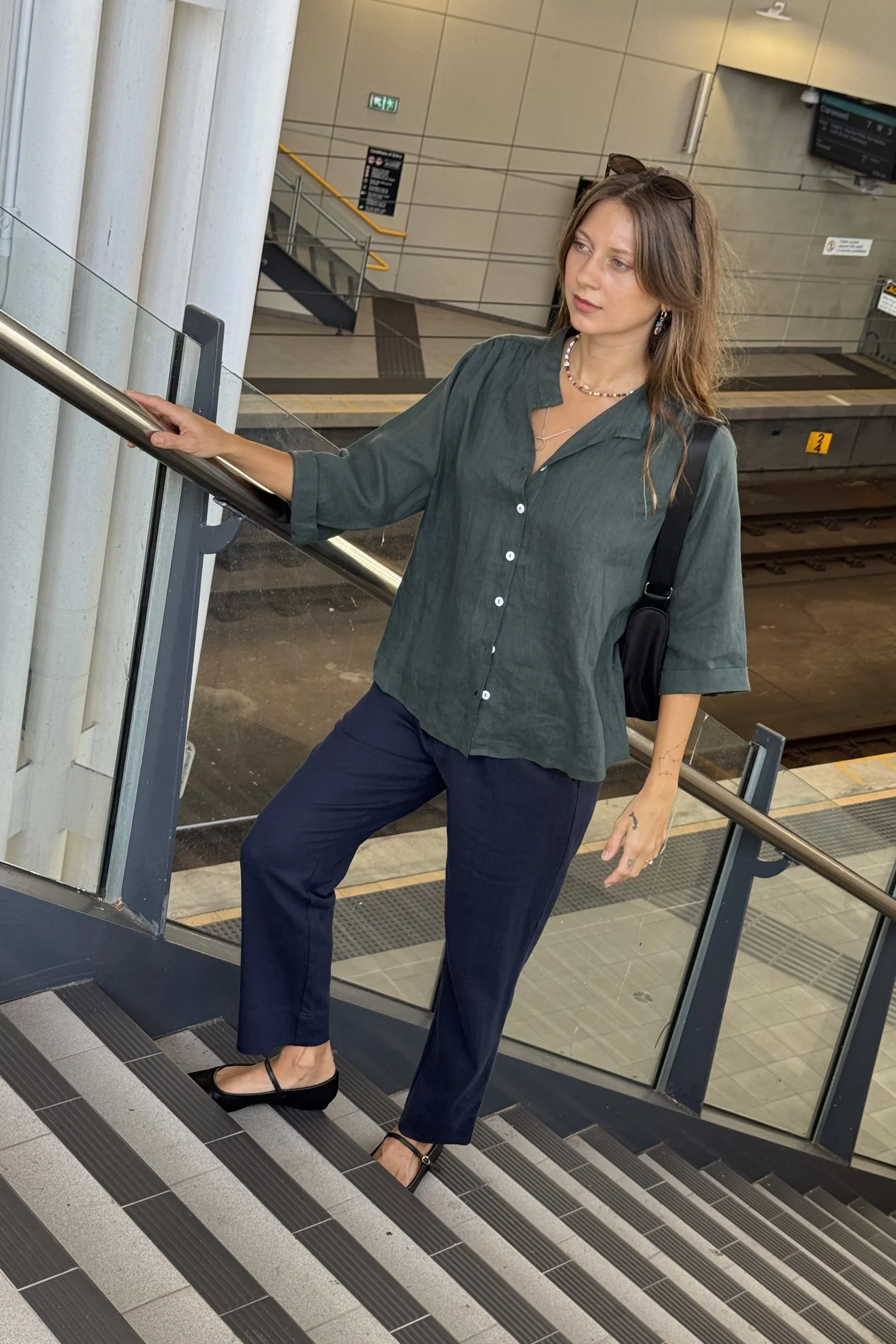 Very Useful Blouse | Pine Green