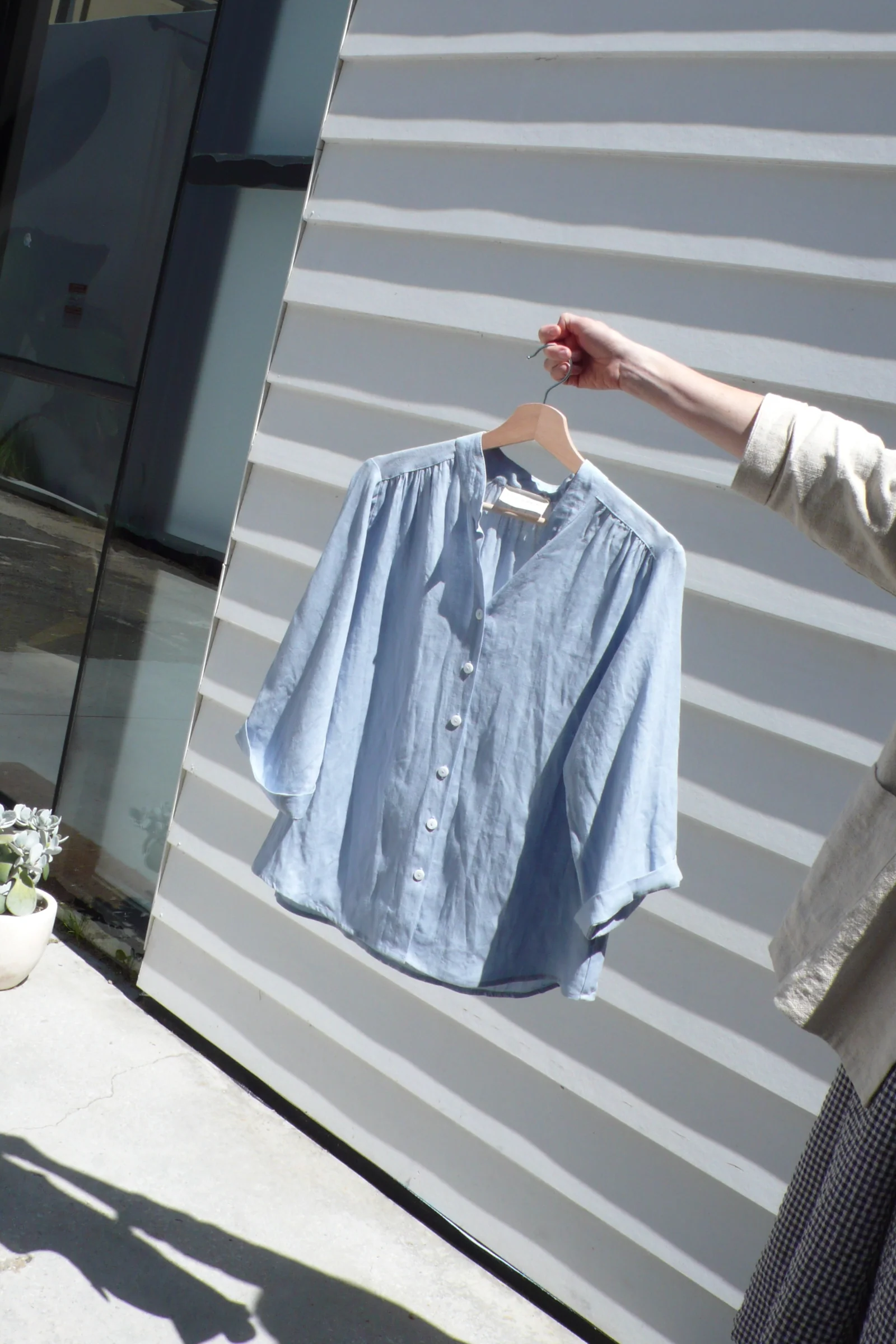 Very Useful Blouse | Sky Blue