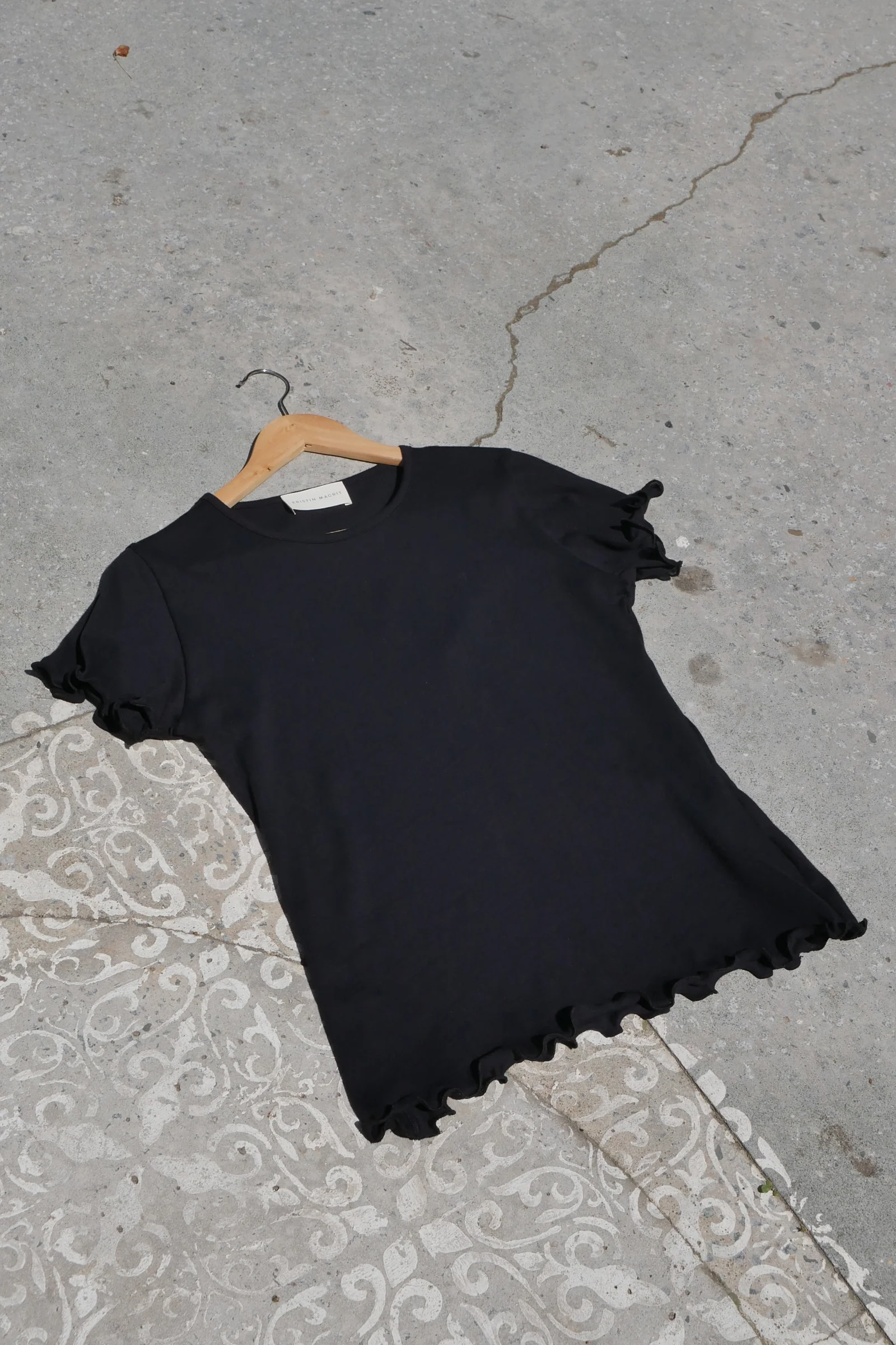 Organic Cotton Light Tee | Black