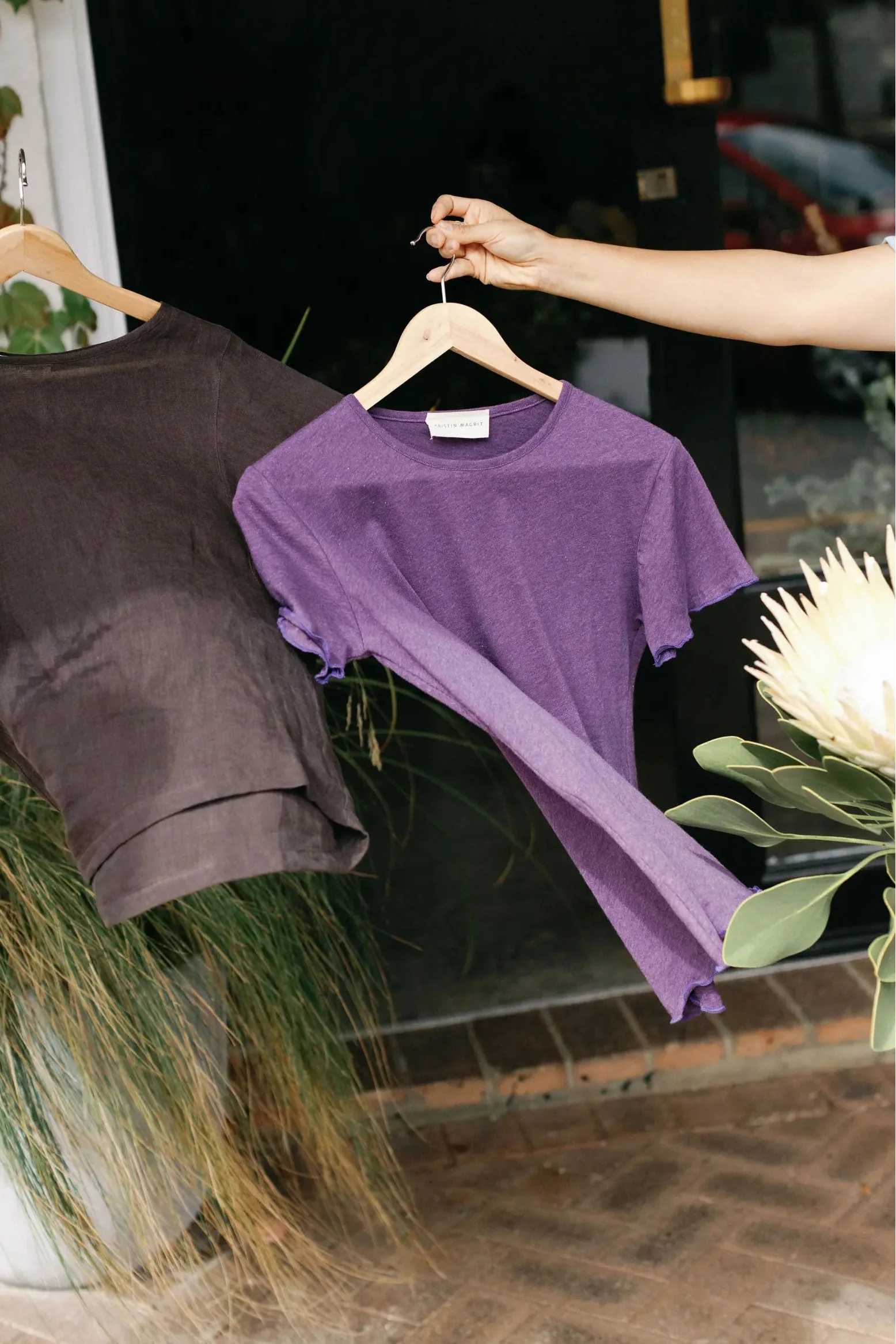 Organic Cotton Light Tee | Purple