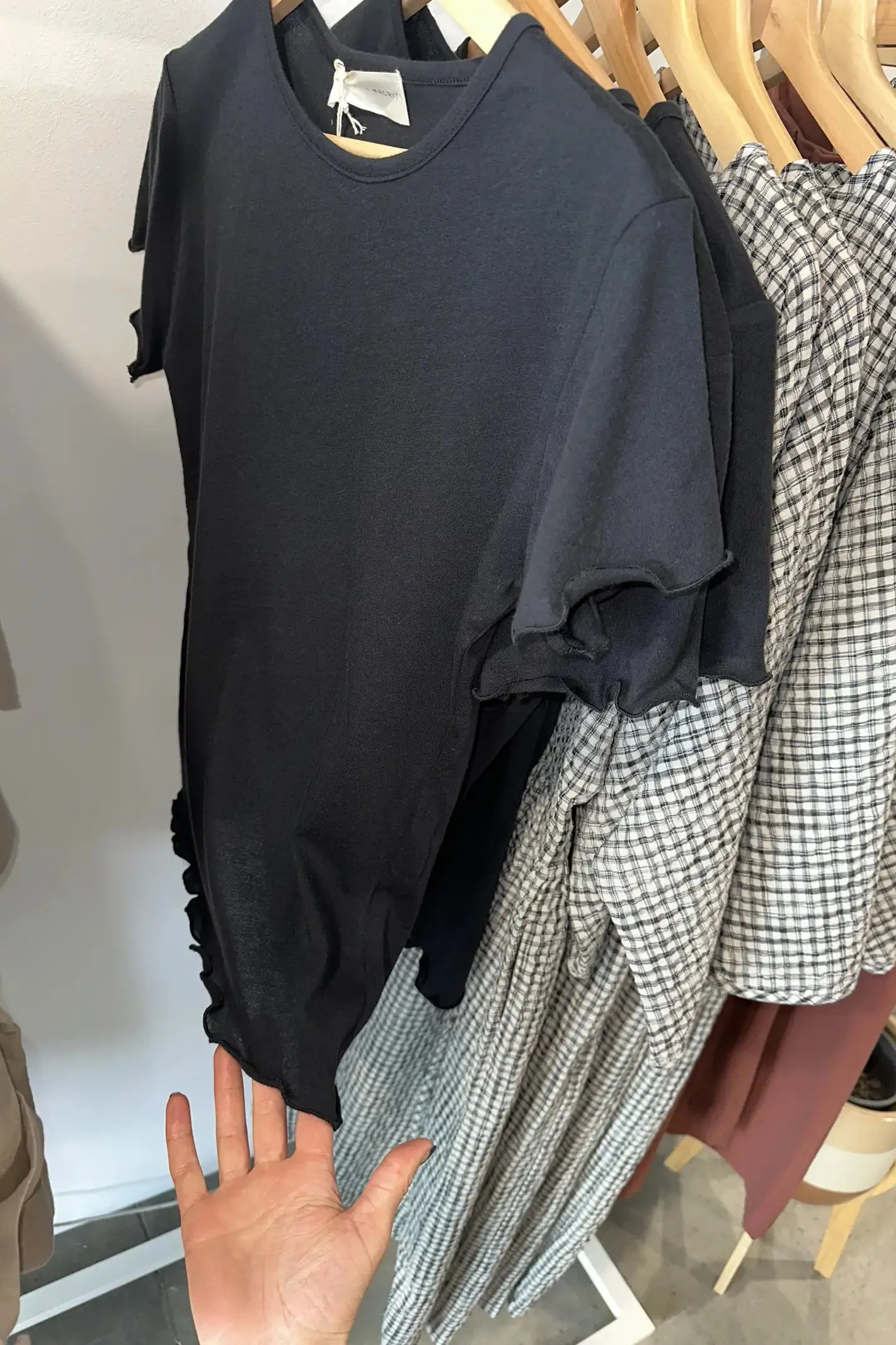 Organic Cotton Light Tee | Black