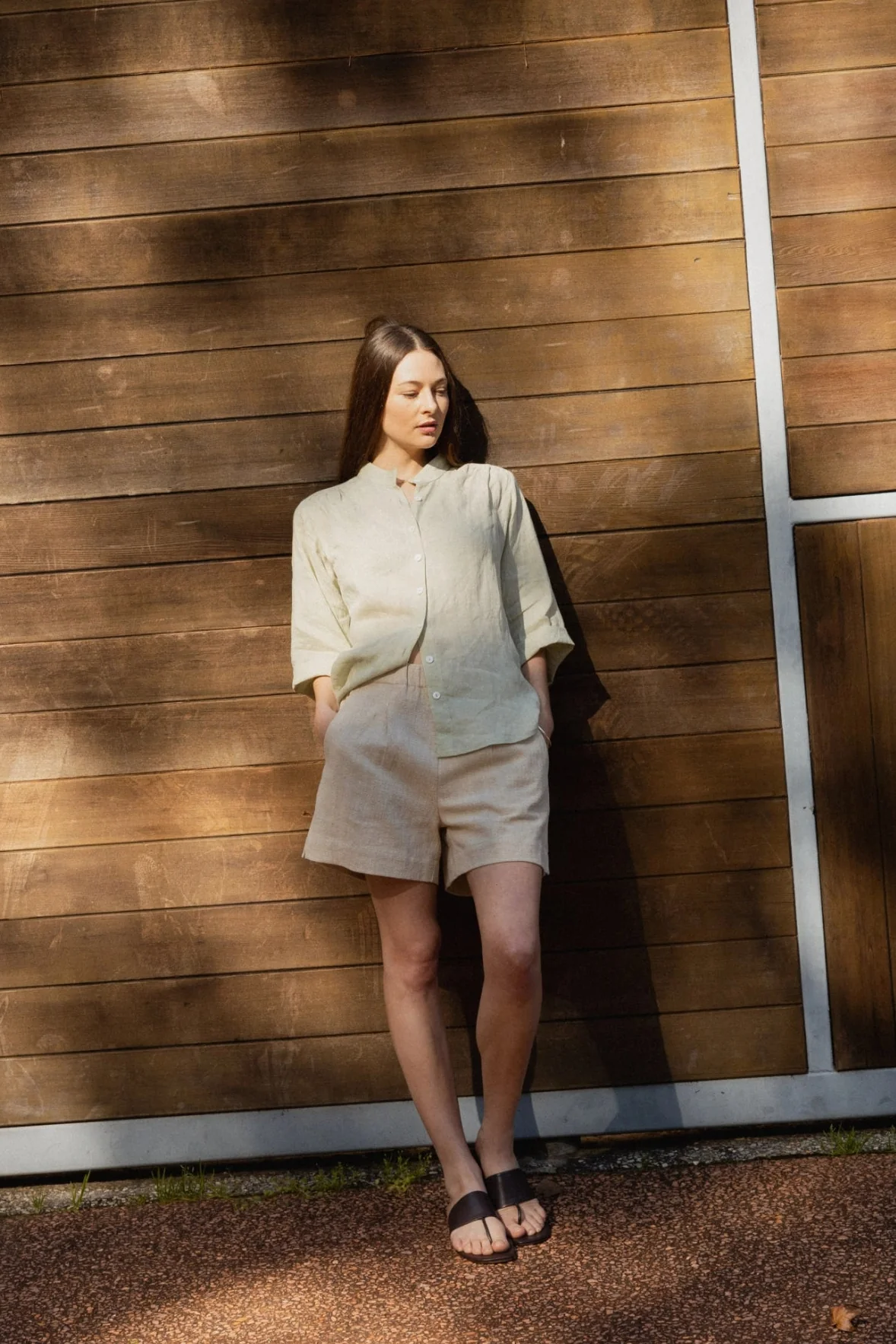 Beach Shorts | Oatmeal