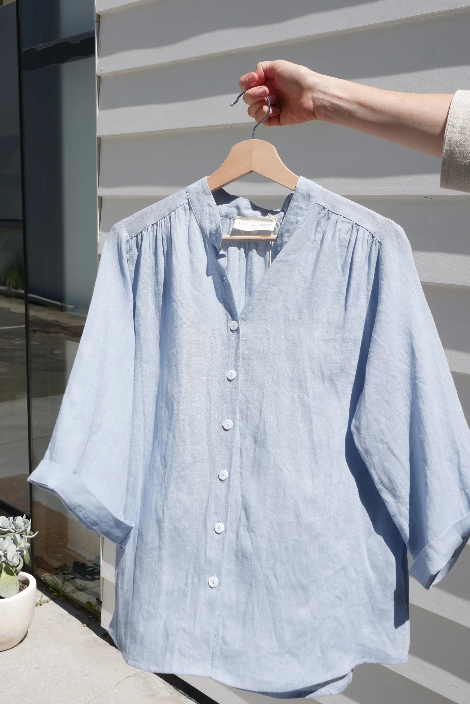 Very Useful Blouse | Sky Blue