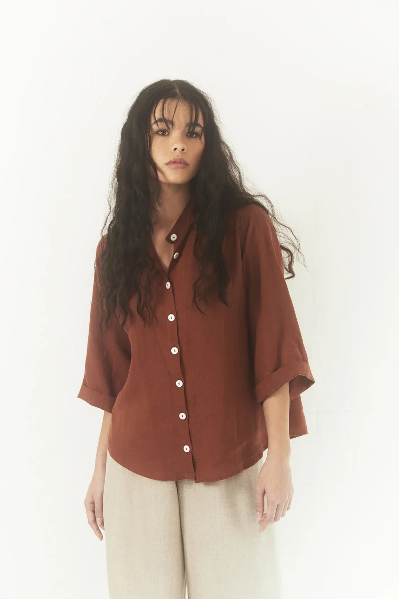 Very Useful Blouse | Terracotta
