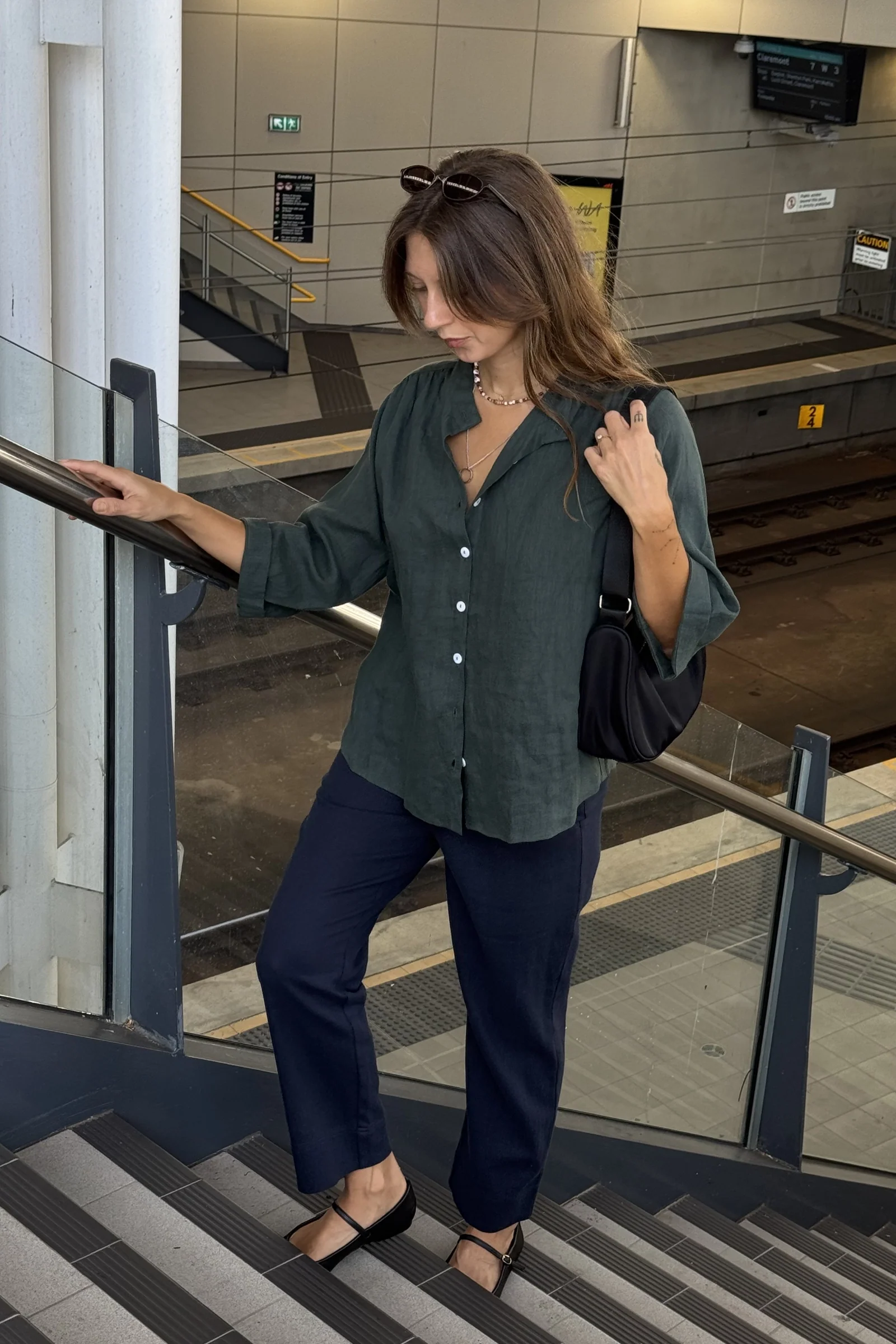 Very Useful Blouse | Pine Green