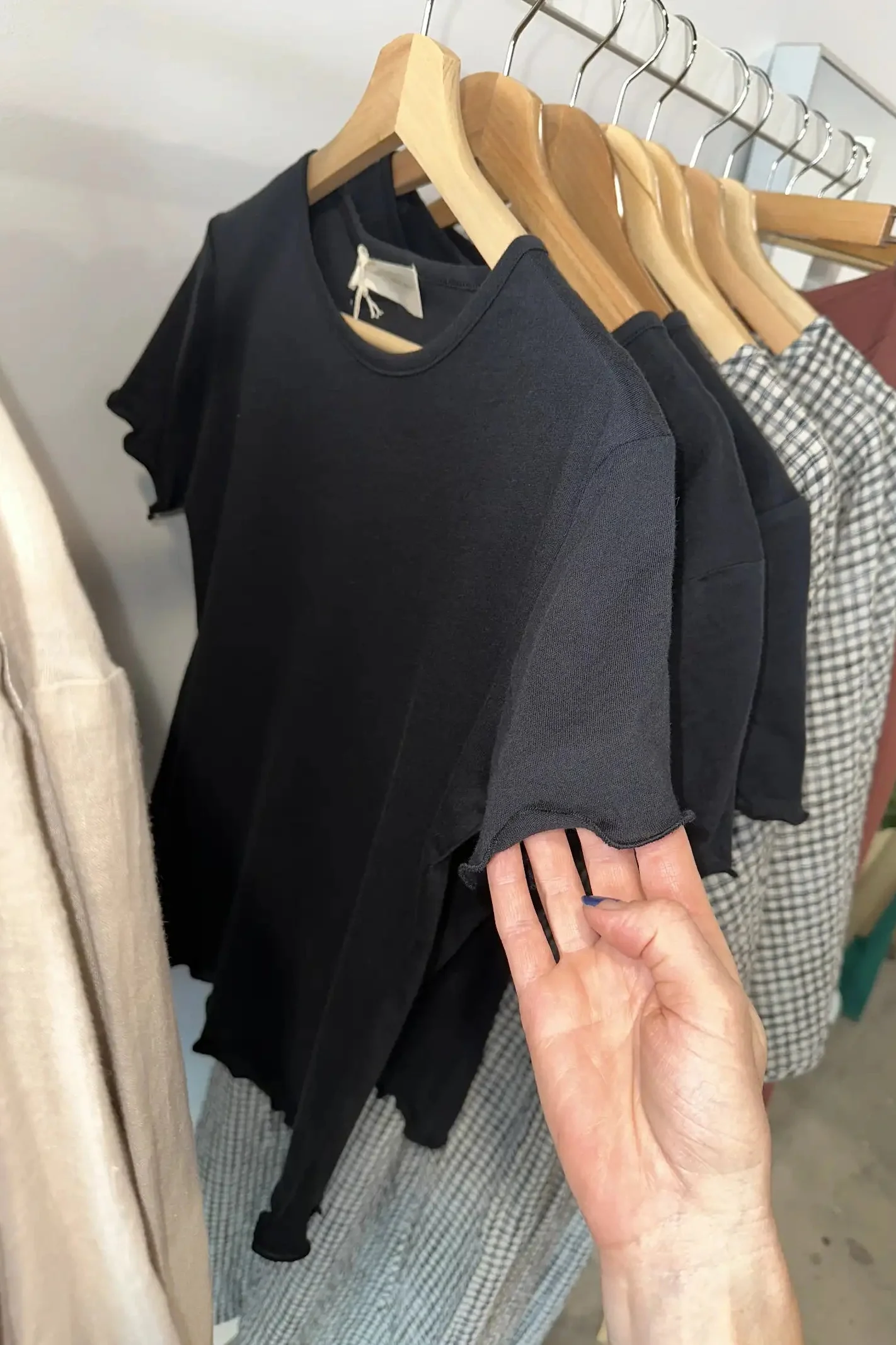 Organic Cotton Light Tee | Black