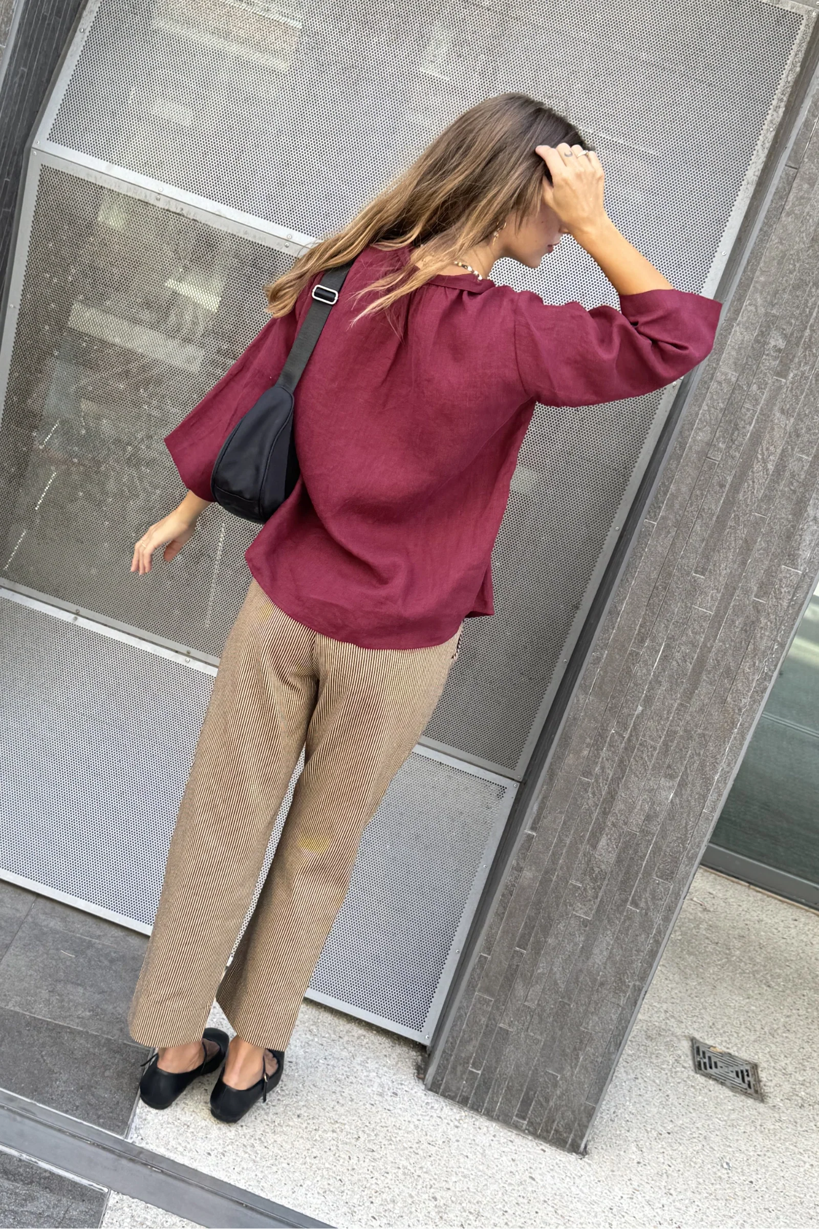Very Useful Blouse | Burgundy