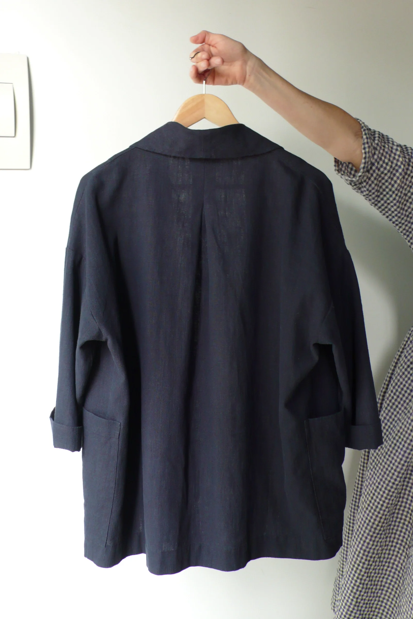 Raised Jacket | Indigo